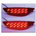 exled hyundai new accent - rear led reflector set